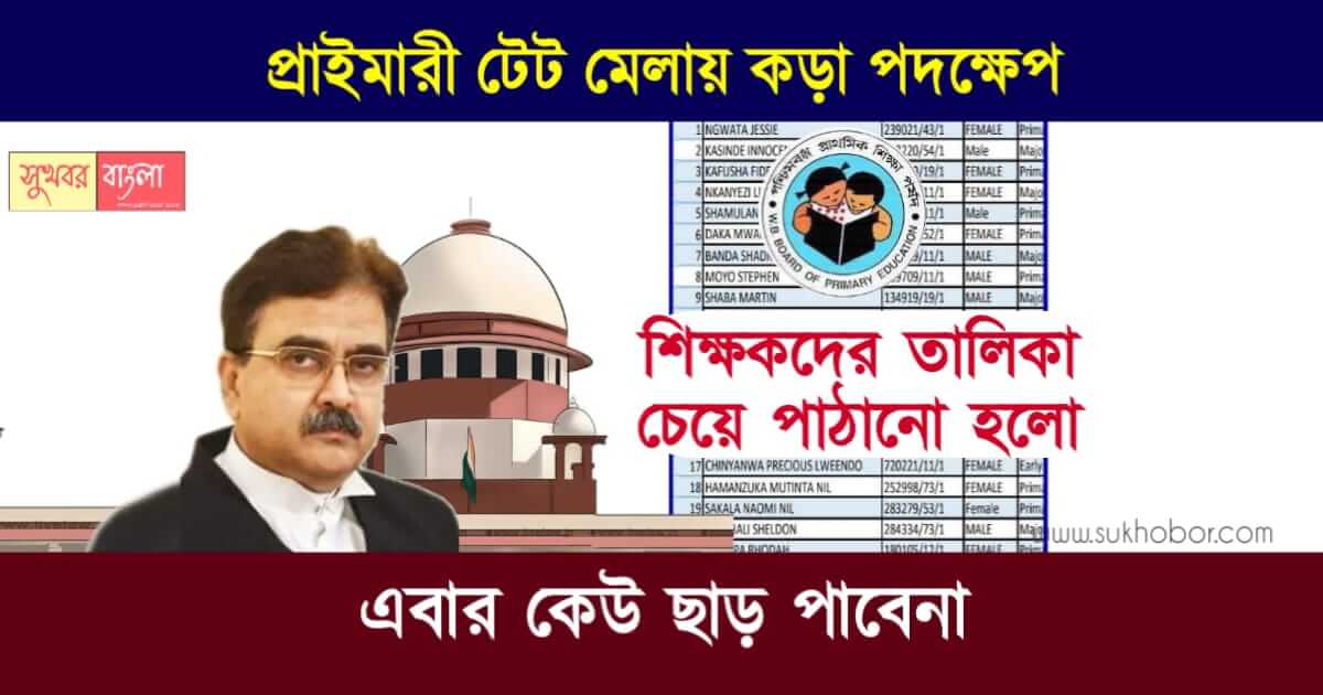 Primary TET - টেট মামলা