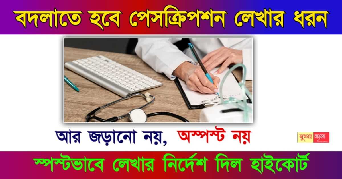 Doctor Prescription (ডাক্তারের প্রেসক্রিপশন)