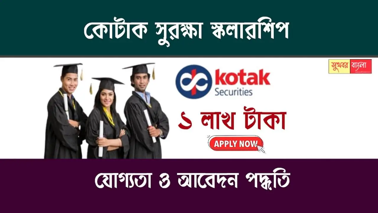 Kotak Suraksha Scholarship (কোটাক সুরক্ষা স্কলারশিপ)