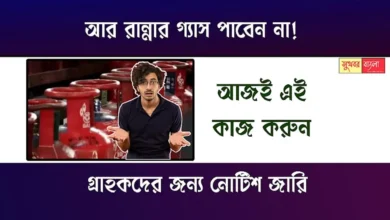 LPG Gas Connection (এলপিজি রান্নার গ্যাস সংযোগ)