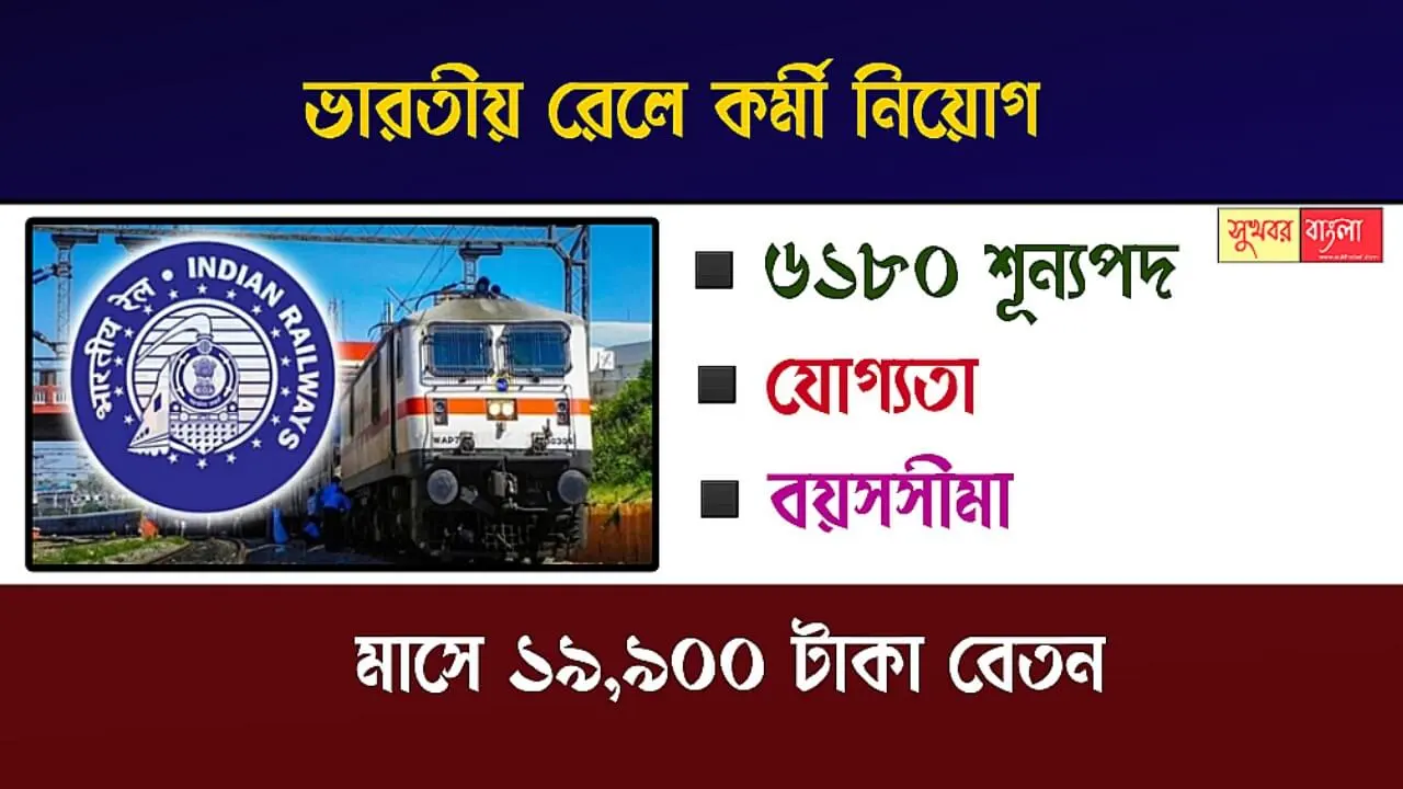 Rail Recruitment (ভারতীয় রেলে চাকরি)
