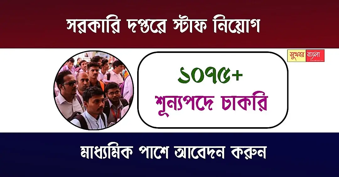 SSC MTS Recruitment (এসএসসি এমটিএস নিয়োগ)