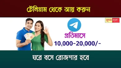 Telegram Income Ways (টেলিগ্রাম থেকে টাকা রোজগার)