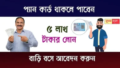 Loan On Pan Card (প্যান কার্ড লোন)